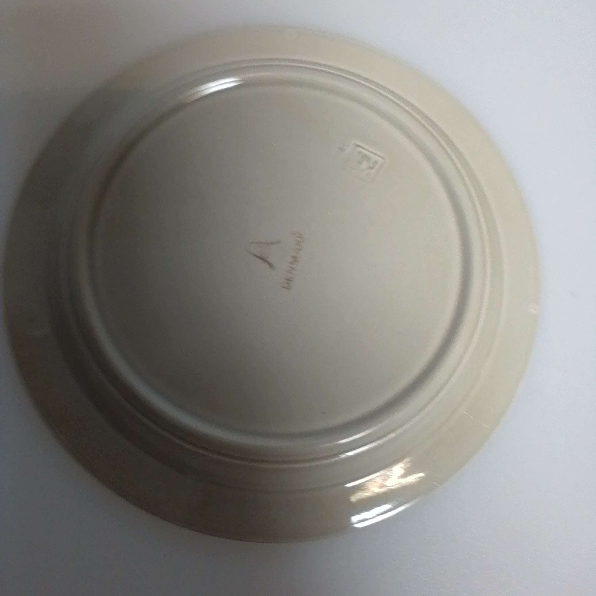 Platte med figur fra Aluminia